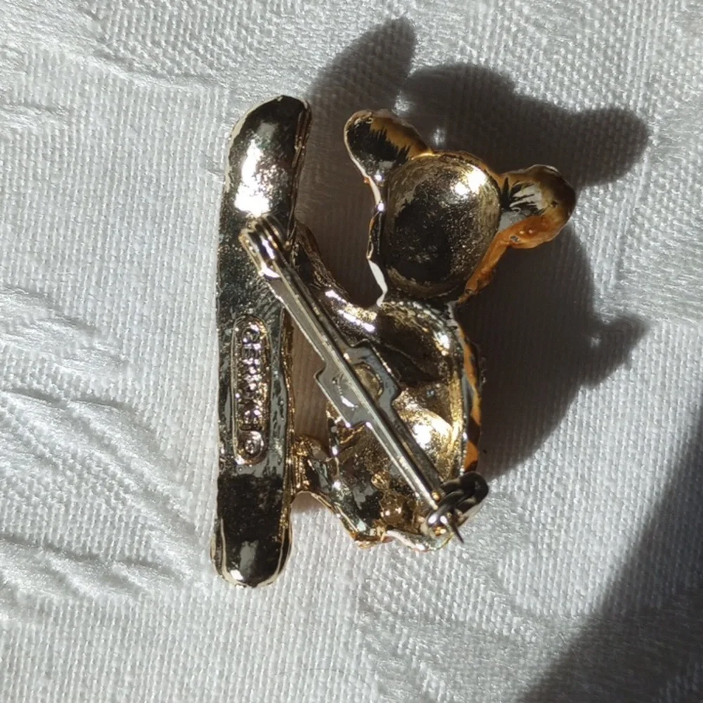 Vintage Gerry's Enamel Koala Bear Pin Brooch